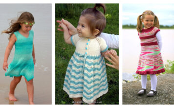 Best Sunday Baby Dress Free Knitting Pattern