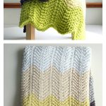 Chevron Baby Blanket Free Knitting Pattern