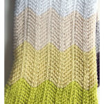 Chevron Baby Blanket Free Knitting Pattern