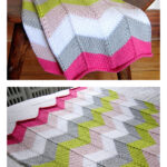 Chevron Baby Blanket Free Knitting Pattern