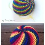 Easy Knit Swirl Ball Free Knitting Pattern