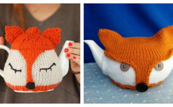 Fox Tea Cosy Free Knitting Pattern