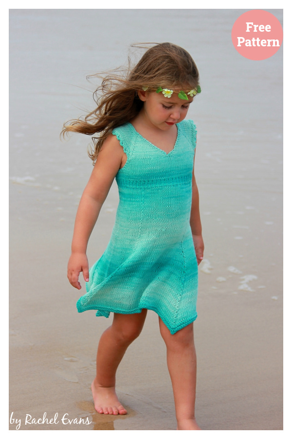 Moana Summer Dress Free Knitting Pattern