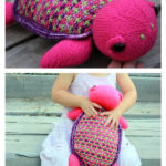 Shelly the Colourful Sea Turtle Free Knitting Pattern