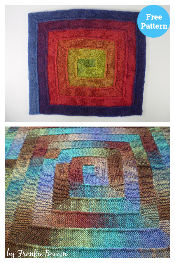Ten Stitch Blanket Free Knitting Pattern