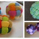 Braided Ball Free Knitting Pattern and Video Tutorial