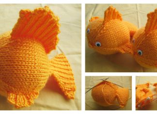 Goldfish Free Knitting Pattern