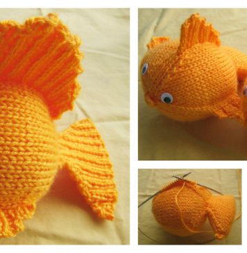 Goldfish Free Knitting Pattern