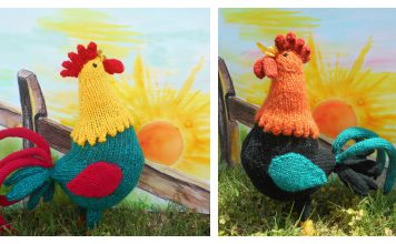 Good Morning Rooster Knitting Pattern Good Morning Rooster Knitting Pattern