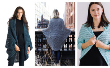 Lace Cocoon Summer Cardigan Free Knitting Pattern