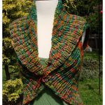 Shawl Collar Vest Free Knitting Pattern