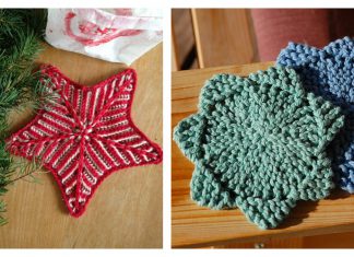 Star Coaster Free Knitting Pattern