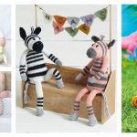 Zebra Soft Toy Free Knitting Pattern