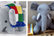 Amigurumi Elephant Free Knitting Pattern