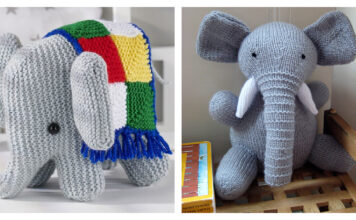 Amigurumi Elephant Free Knitting Pattern