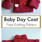 Baby Day Coat Free Knitting Pattern