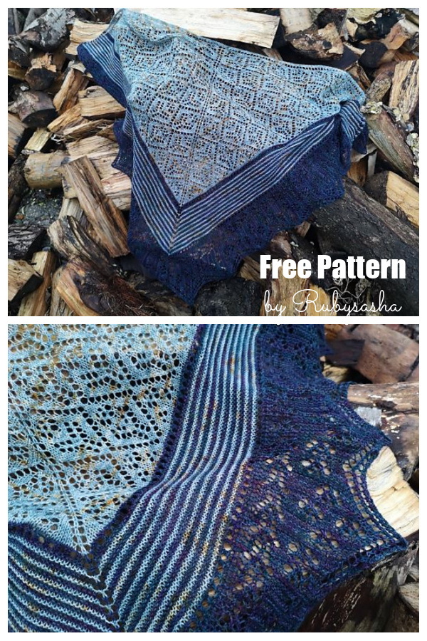 Bantry Shawl Free Knitting Pattern