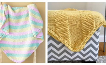 C2C Baby Blanket Free Knitting Pattern