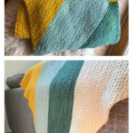 C2C Fiber & Vine Baby Blanket Free Knitting Pattern