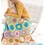 Charleston Garden Blanket Free Knitting Pattern