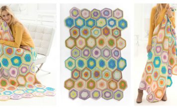 Charleston Garden Blanket Free Knitting Pattern