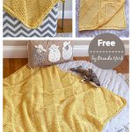 Corner to Corner Jay Baby Blanket Free Knitting Pattern