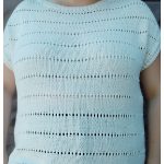 Anya Oversized Lace Top Free Knitting Pattern
