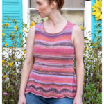 Minka Sleeveless Top Free Knitting Pattern