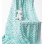 Ripple Lace Baby Blanket Free Knitting Pattern