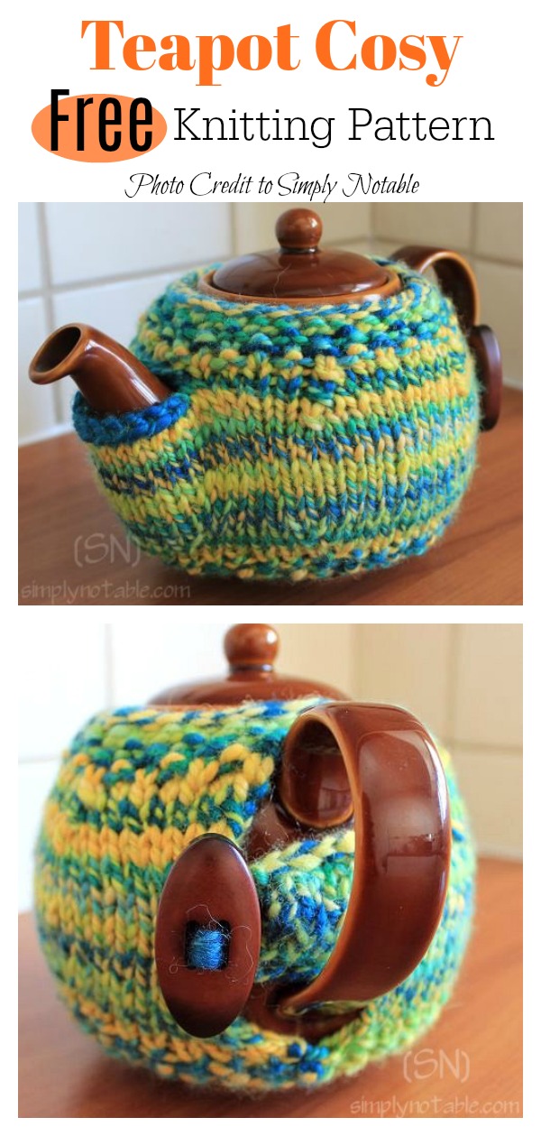 Tea Cozy Free Knitting Pattern
