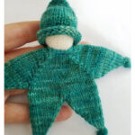 Adorable Mini Doll Keychain Free Knitting Pattern