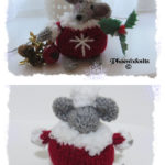 Christmas Mouse Free Knitting Pattern