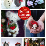 Christmas Mouse Free Knitting Pattern