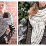 Cozy Cowl Vest Free Knitting Pattern