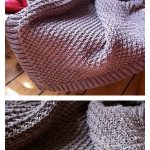 Daisy Stitch Baby Blanket Free Knitting Pattern