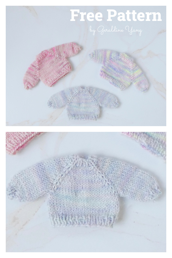 Mini Crop Puff Free Knitting Pattern
