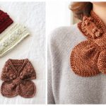 Self Fastening Keyhole Scarf Free Knitting Pattern