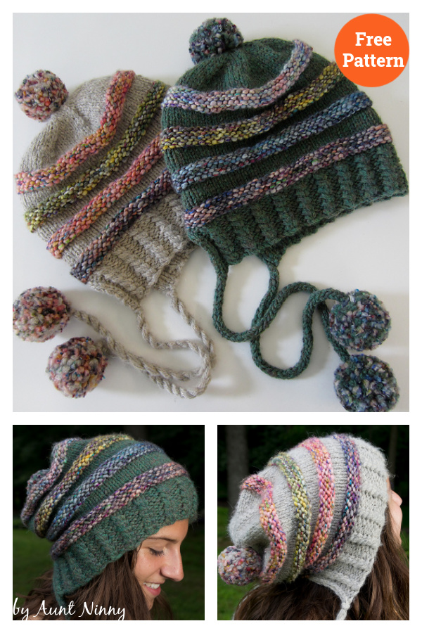 The Catbird Hat Free Knitting Pattern