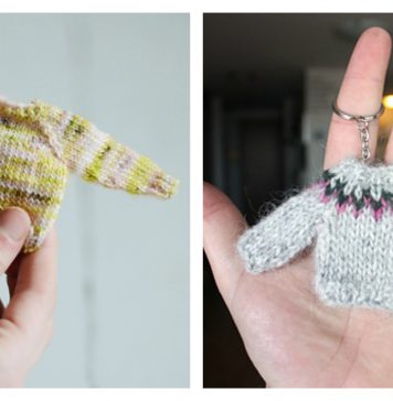 Tiny Sweater Ornament Free Knitting Pattern