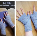 Bat Mitts Free Knitting Pattern