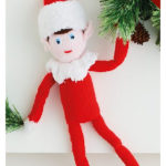 Elf on the Shelf Free Knitting Pattern