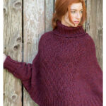 Galilee Poncho Free Knitting Pattern