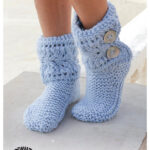 Lace Boots Free Knitting Pattern