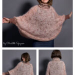 Leia Ponco Sweater Free Knitting Pattern