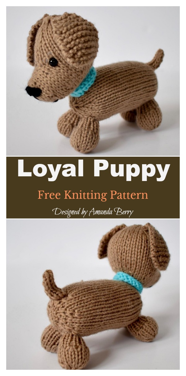 Loyal Puppy Free Knitting Pattern