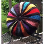 Round Cushion Free Knitting Pattern