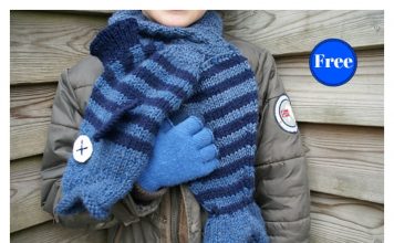 Scarfish Scarf Free Knitting Pattern