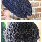 Spider Lace Hat Free Knitting Pattern