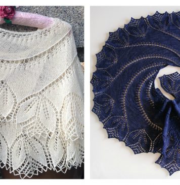 Swirl Lace Shawl Free Knitting Pattern