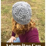 Arborvitae Cap Free Knitting Pattern